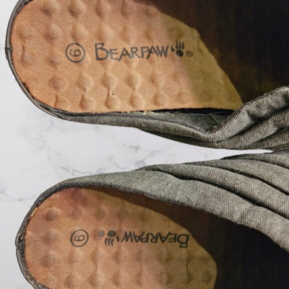 BEARPAW Jeana Dk Gray Mule - Size 9 - Picture 7 of 7